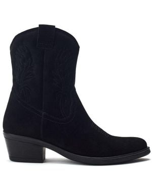 Moda In Pelle Bletchley Suede - Blue