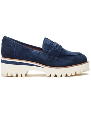 Moda In Pelle Ebonee Suede - Blue