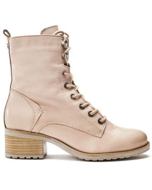 Moda In Pelle Bezzy Cream Leather - Natural