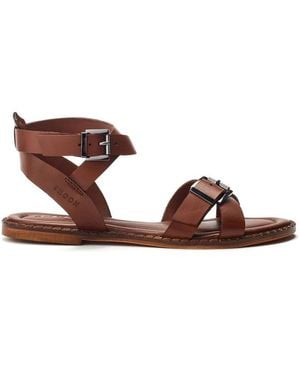 Shoon Sh Shara Leather - Brown