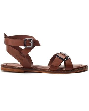 Shoon Sh Shara Leather - Brown