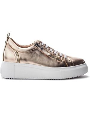Moda In Pelle Calise Leather - Metallic