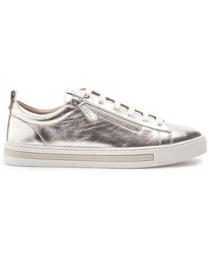 Moda In Pelle Federika Champagne Leather - Grey