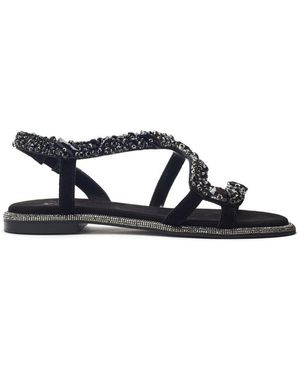 Moda In Pelle Nyssa Metallic Leather - Blue