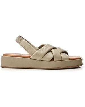 Shoon Sh Selmer Khaki Leather - Natural