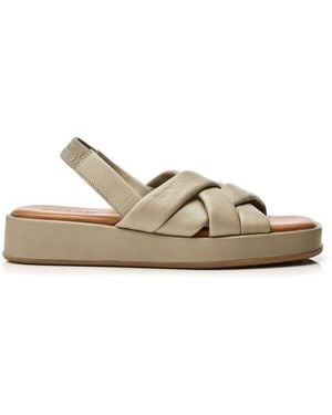 Shoon Sh Selmer Khaki Leather - Natural