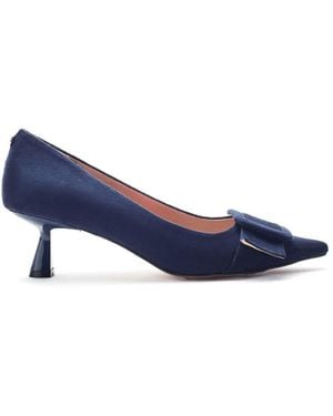 Moda In Pelle Ghiselle Alcantara - Blue