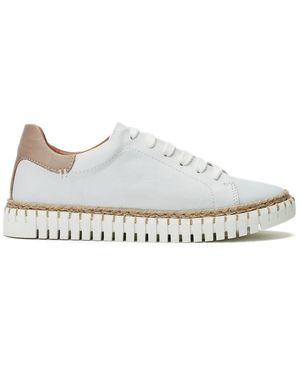 Shoon Sh Indent Leather - White