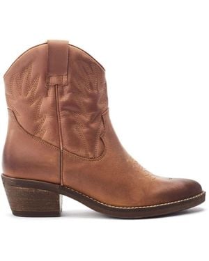 Moda In Pelle Okuri Leather - Brown