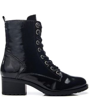 Moda In Pelle Bezzie Jet Patent Leather - Blue