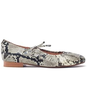 Moda In Pelle Faydra Mix Snake Print - Metallic