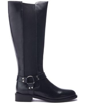 Moda In Pelle Sevrin Leather - Blue