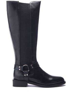 Moda In Pelle Sevrin Leather - Blue