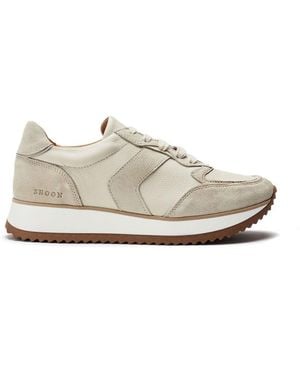 Shoon Sh Eager Off Leather - Natural