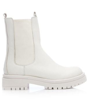 b.soleful B.Wolfie Leather - White