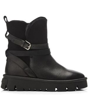 Moda In Pelle Cassa Leather - Black