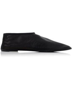 The Row Sock Mesh Flats - Black