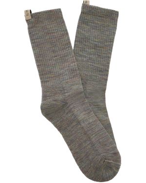 Comme Si The Merino Wool-Blend Tube Socks - Grey