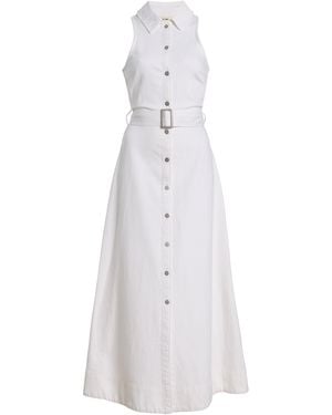 DL1961 Dl Aura Helena Midi Dress - White