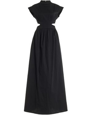 Marlies Grace Exclusive Shelly Cutout Maxi Dress - Black