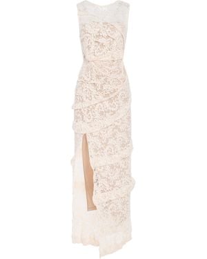 Georgia Hardinge Exclusive The Spiral Lace Maxi Dress - White