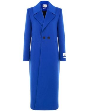 Ila Nox Oversized Coat - Blue