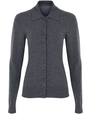 Zeynep Arcay X Camille Charrière Vintage Cashmere Cardigan - Blue