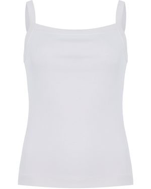 Flore Flore May Cotton Cami Top - White