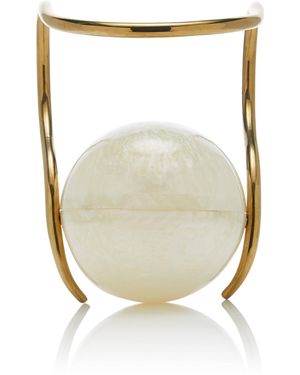 Cult Gaia Pearl Bag - White