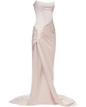 BALYKINA Fiori Maxi Dress - Pink