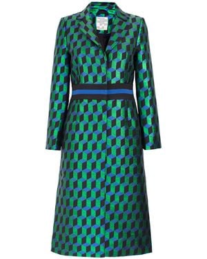 Baum und Pferdgarten Damita Geometric Print Coat - Multicolour