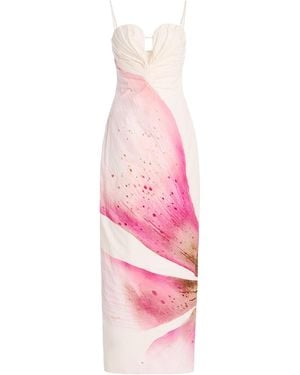 Significant Other Quentin Floral Cotton Maxi Dress - Pink