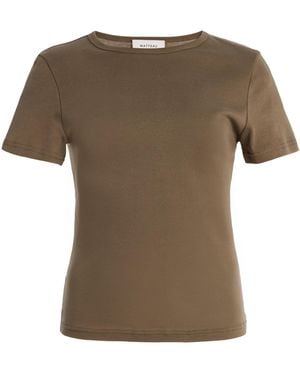 Matteau Baby Cotton T-Shirt - Gray