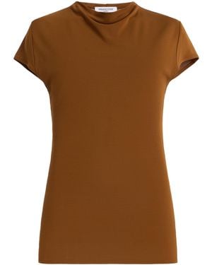 Franchise Nora Jersey Top - Brown
