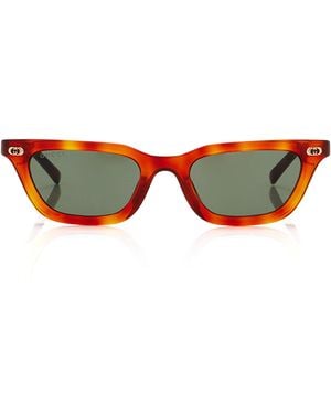 Gucci Square-Frame Acetate Sunglasses - Brown