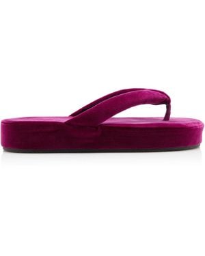 Balenciaga Platform Flip Flop - Red