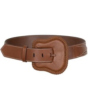 Johanna Ortiz Leeward Leather Belt - Brown