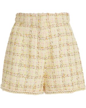 Giambattista Valli Bouclé Shorts - Natural