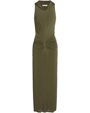 Christopher Esber Dannie Hooded Maxi Dress - Green