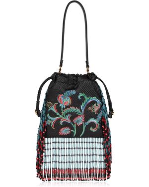 Etro Mini Embroiedered Pouch - Multicolour