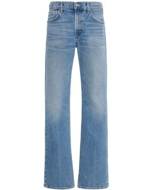 Citizens of Humanity Genova Stretch Low-rise Bootcut Jeans - Blue