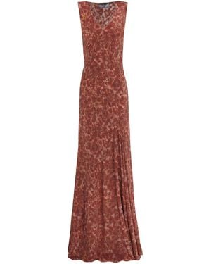 Cortana Irina Printed Silk Maxi Dress - Multicolor