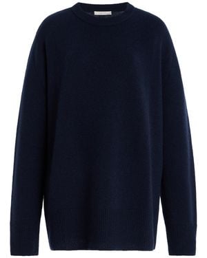 The Row Sibem Wool-cashmere Jumper - Blue