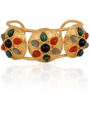 Sylvia Toledano Plated Paisley Bracelets - Multicolour