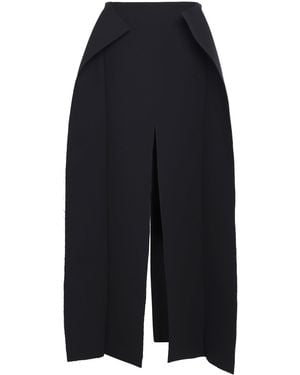 A.W.A.K.E. MODE Long Side-Panelled Maxi Skirt - Blue
