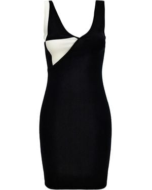 Versace Knit Mini Dress - Black