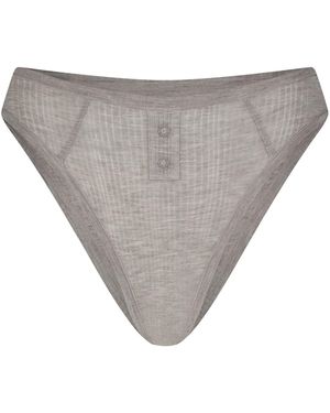 NEGATIVE Whipped French Cut Briefs - Gray