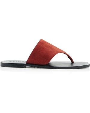 A.Emery Paton Suede Sandals - Red