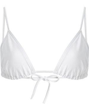 Eres Mouna Jersey Bikini Top - White