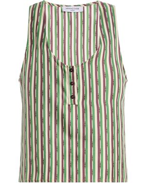 Franchise Poppy Silk Tank - Multicolour